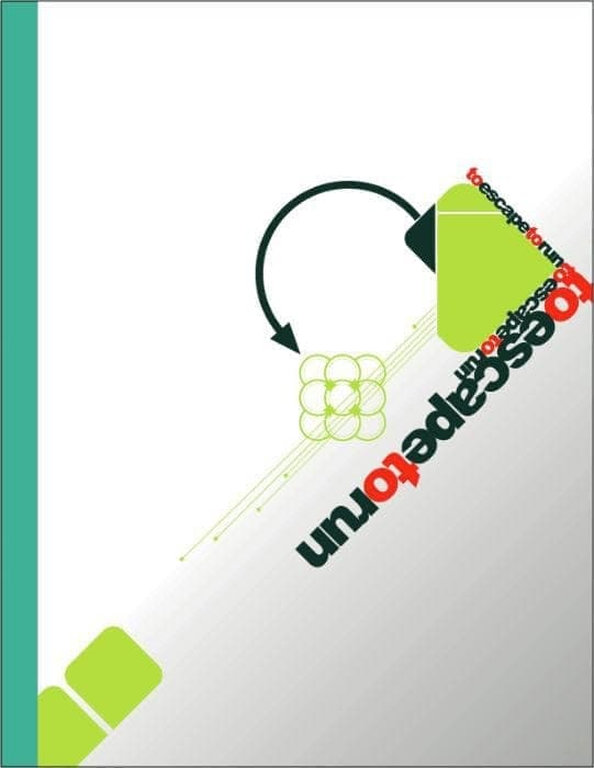 3D Render vector design static print