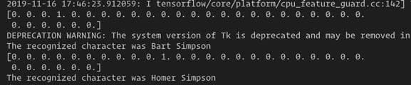 Terminal Output